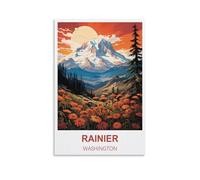 Puzzle 1000 pièces, Rainier Washington, Puzzle en Bois 1000 pièces, Jouet éducatif pour Adultes et Enfants, Jeu de détente Familial, 38 x 26 cm