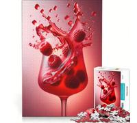 Puzzle 1000 pièces Raspberry Collins Drama Berry Burst pour Adolescents Jeu éducatif Difficile Collection d'artistes Beaux-Arts 38x52cm