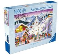 Ravensburger Puzzle 1000 pièces – Au Rythme des Pistes – Qualité supérieure – Dès 14 ans