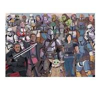 Puzzle 1000 pièces Ravensburger Baby Yoda Star Wars Mandalorian (Challenge Puzzle) G