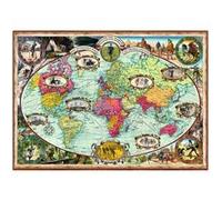 Puzzle 1000 pièces Ravensburger - Carte du monde G