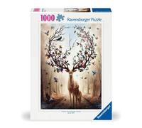 Ravensburger Puzzle adulte 1000 pièces Cerf Fantaisie – qualité supérieure, dès 14 ans