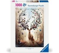 Ravensburger Puzzle adulte 1000 pièces Cerf Fantaisie – qualité supérieure, dès 14 ans