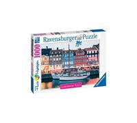 Puzzle 1000 pièces Ravensburger Copenhague Danemark