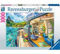 Puzzle 1000 pièces Ravensburger - Île tropicale