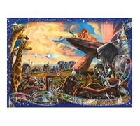 Puzzle 1000 pièces - RAVENSBURGER - Le Roi Lion - Dessins animés et BD - Jaune - Mixte