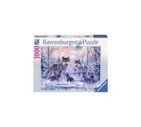 Puzzle 1000 pièces Ravensburger Loups arctiques