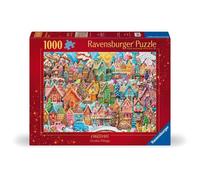 Ravensburger - Puzzle 1000 pièces Noël au Village des Cookies - Dès 14 ans, qualité supérieure