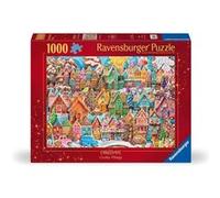 Ravensburger - Puzzle 1000 pièces Noël au Village des Cookies - Dès 14 ans, qualité supérieure