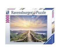 Puzzle 1000 pièces - Ravensburger - Paysage de montagnes - 70x50 cm - Fabriqué en Allemagne - Multicolore