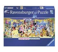 Puzzle 1000 pièces Ravensburger Photo de groupe Disney Panorama G