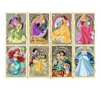 Puzzle 1000 pièces - Ravensburger - Princesses Disney - Art Nouveau - Jaune - Mixte - A partir de 9 ans