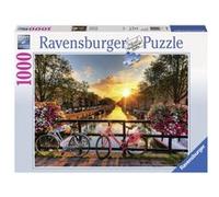 Puzzle 1000 pièces Ravensburger Vélos à Amsterdam E