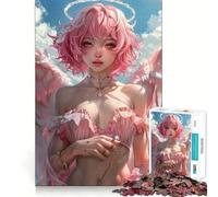 Puzzle 1000 pièces Reine des Ailes d'ange pour Adultes,Jeu Stimulant l'esprit,Surface Lisse sans bavures,Passe-Temps Fascinant pour Les Moments de détente (50x75cm)