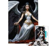 Puzzle 1000 pièces Reine Lilith Jeux Amusants Défi d'intelligence cérébrale Jouet addictif Cadeau pour Femmes et Hommes mais Amusant et Humoristique (Dimensions 38x52cm)