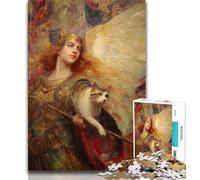 Puzzle 1000 pièces représentant Gaston Bussières, Peinture, pour Adultes et Adolescents, Anti-Stress, pour Passer Le Temps à la Maison, avec Affiche et fiche de Questions Assorties, 38x26cm