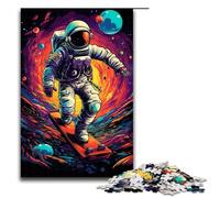 Puzzle 1000 pièces représentant Un bel Astronaute coloré et Fantastique pour Adultes idéal pour Les Adolescents de 14 Ans et Plus 75 x 50 cm