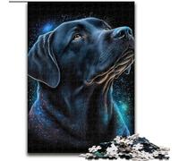 Puzzle 1000 pièces représentant Un Chien Labrador Retriever, Jeu éducatif, défi, Cadeau d'anniversaire, décoration Murale (26x38cm)