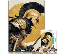 Puzzle 1000 pièces représentant Un Guerrier Spartiate, idéal pour Les Adultes, idéal pour Une activité familiale stimulante, à Faire soi-même, pour décorer Un Mur de la Maison, 50x75cm