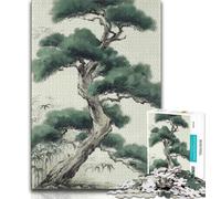 Puzzle 1000 pièces représentant Un Paysage Japonais pour Adultes et Adolescents, Jeu de réflexion, décoration Murale, Cadeaux Uniques pour Anniversaire et Noël (38x26cm)