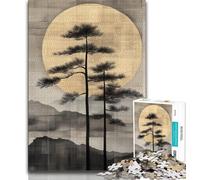 Puzzle 1000 pièces représentant Un Paysage Japonais pour Adultes et Adolescents, Jouet éducatif et décompressant, idéal comme Cadeau d'anniversaire, décoration Murale (50x75cm)