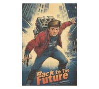 Puzzle 1000 pièces - Retour vers Le Futur en Carton, Couleur, pour Enfants, Adultes et adolescents-26x38cm