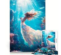 Puzzle 1000 pièces Rêve sous-Marin pour Adultes Exercice cognitif Plaisir décontracté Bords Nets Cadeau mémorable (38x26cm)