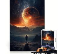 Puzzle 1000 pièces Rêves d'espace pour Adolescents, Jeu de réflexion, Design paisible et Amusant, Cadeau Unique (38x26cm)