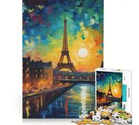 Puzzle 1000 pièces Rêves parisiens pour Adolescents Jeu éducatif Difficile Collection d'artistes Beaux-Arts 50x75cm