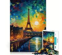 Puzzle 1000 pièces Rêves parisiens pour Adultes, Jeu d'exercice Mental, détente, Design raffiné, Cadeau Exquis (38x26cm)