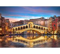 Puzzle 1000 Pièces Rialto By Night, Venise