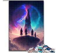 Puzzle 1000 pièces Rituel sur Les Nuages en Bois, décoration idéale pour la Maison ou Le Bureau, Cadeau de Noël idéal 50x75cm, décoration Artistique à Faire soi-même, Cadeau d'anniversaire idéal