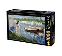 Puzzle 1000 pièces : Rives De La Seine Edouard Manet