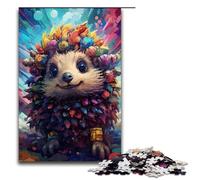 Puzzle 1000 pièces Robot Hérisson par SplattersLots de Puzzles en Bois épais et colorés Jeux éducatifs Décoration de la Maison 75x50cm
