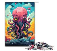 Puzzle 1000 pièces Robot Octopus par SplattersLots de Puzzles colorés épais pour Adultes Puzzle en Bois Jeu éducatif 75x50cm