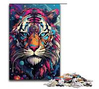 Puzzle 1000 pièces Robot Tiger par SplattersLots of Thick Colorful Cloud Jigsaw pour Adultes Jeu Familial en Bois 1000 PCS