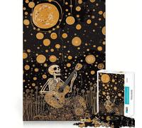 Puzzle 1000 pièces Rock N Roll with The Stars pour Adolescents Jeu intellectuel, détente mentale, découpe de qualité, Cadeau de Noël (50x75cm)