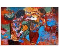Puzzle 1000 pièces Rocky Balboa vs Apollo Creed Poster Puzzles pour Adultes et Enfants Sophistiqué 1000 pièces26x38cm
