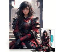 Puzzle 1000 pièces Romance de samouraïs pour Adultes Un Cadeau créatif, idéal pour développer sa mémoire et apaiser Son Esprit (50x75cm)