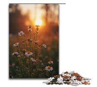 Puzzle 1000 pièces Rosée du Matin Nouveaux Puzzles pour Adultes Jeux de Famille en Bois 1000 pièces (38 x 26 cm)