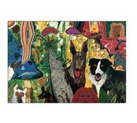 Puzzle 1000 Pièces : Roy De Forest : Country Dog Gentlemen, Pomegranate G