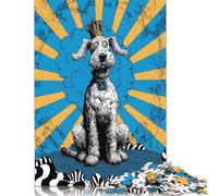 Puzzle 1000 pièces Royal Canine Majesty - 2 Puzzles carrés pour Adultes et Puzzles en Bois, Jouet de décoration intérieure, 1000 pièces (75 x 50 cm)