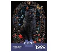 Puzzle 1000 Pièces Russian Blue Puzzles pour Adolescents - Anti-Stress - Défi Éducatif - Cadeau d'anniversaire Unique 52x38cm/1000pcs