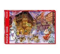 Puzzle 1000 pièces RUYER - VILLAGE DE NOEL PIATNIK Carton Multicolore Multicolore