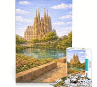 Puzzle 1000 pièces Sagrada Família, Spanish | 75x50cm Analyse et logique stimulez votre cerveau avec ce jeu d'association d'affiches et cette fiche de questions-réponses.