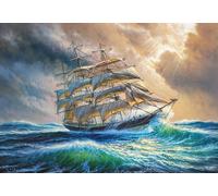 Castorland Puzzle 1000 pièces : Naviguer Contre Toute Attente