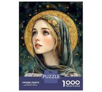 Puzzle 1000 Pièces Saint Hildegard of Bingen Puzzles pour Adultes, Jeu De Réflexion, Améliore La Mémoire, Offrez-Le en Cadeau À Toute La Famille 70x50cm/1000pcs