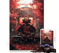 Puzzle 1000 pièces Samouraï, Geisha, Ninja, Japon, pour Adultes Renforce la mémoire, apaise l'esprit, Bords de qualité, Surprise chaleureuse (50x75cm)
