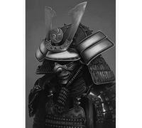 Puzzle 1000 pièces Samouraï Japonais Art Mural Décoration de la Maison Intelligence éducative Soulagement du Stress Jouet Amusant Jeu Familial Enfants Adultes Défi Puzzle Cadeau 50 x 70 cm