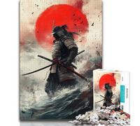 Puzzle 1000 pièces Samouraï Japonais pour Adolescents, Jeux éducatifs, décoration d'intérieur, Collection d'artistes, Beaux-Arts (38x26cm)